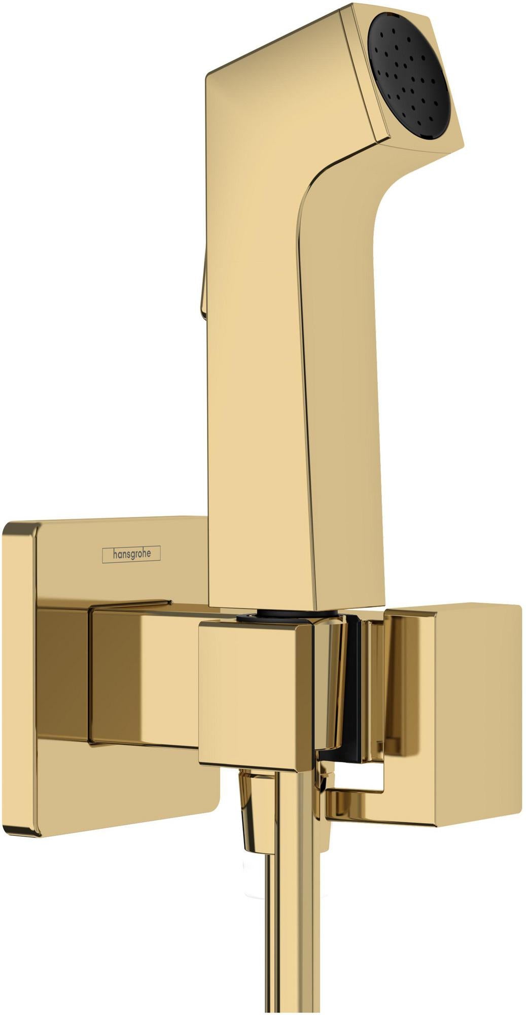 Hansgrohe Bidette-Handbrause 1 Jet Chrom mit Brausehalter und 1250 mm Schlauch