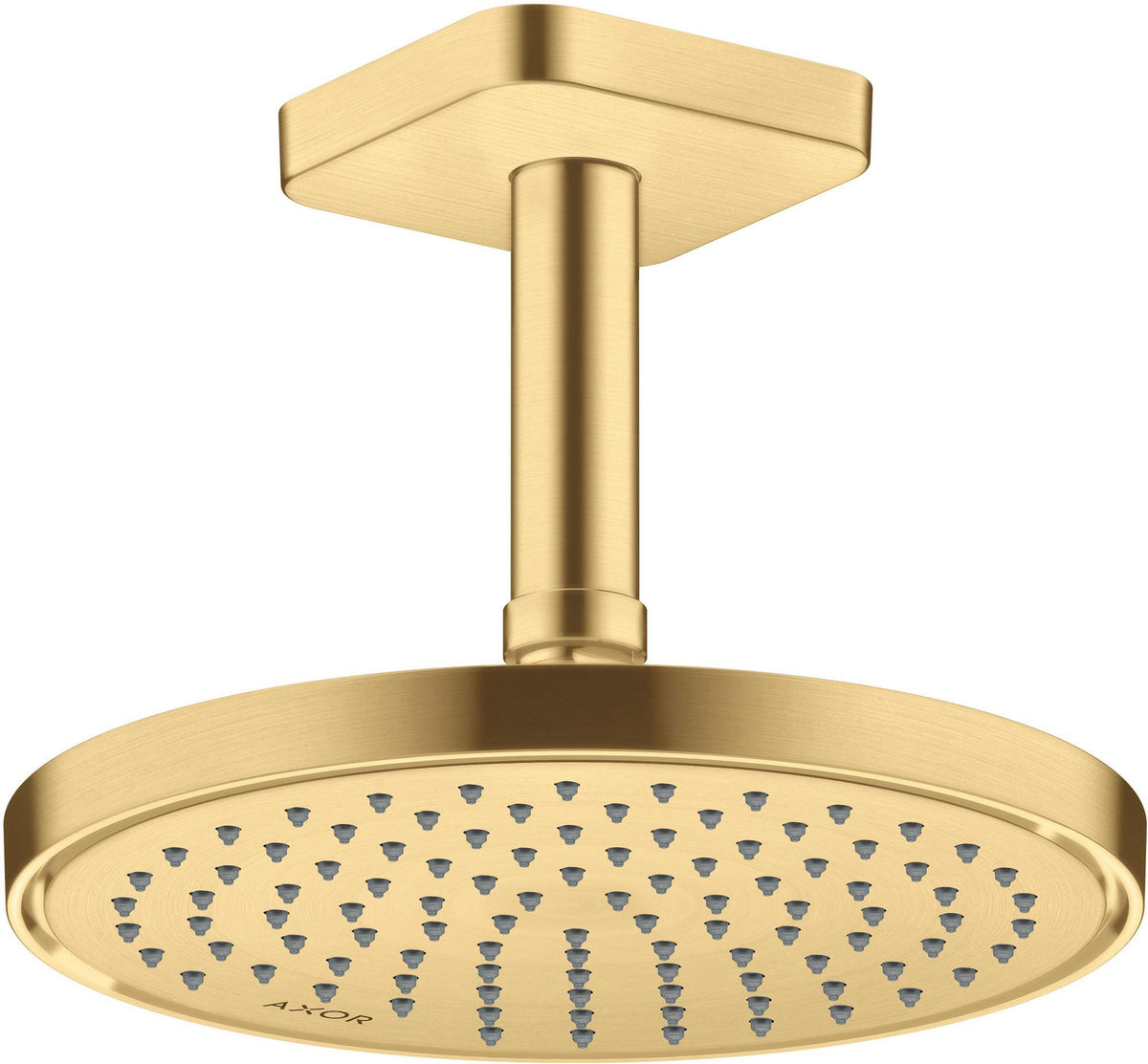 AXOR Kopfbrause 220 1jet EcoSmart Chrom – 220 mm Rain-Duschkopf für Wand- und Deckenmontage