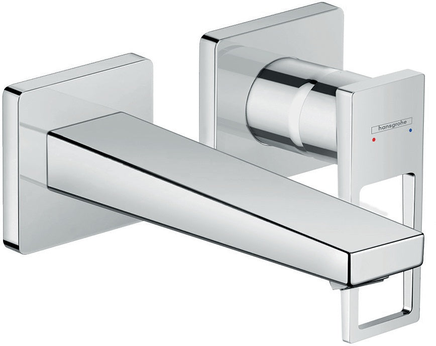 HANSGROHE METROPOL Einhebel-Waschtischmischer Unterputz DN 15 mit 165 mm Auslauf in Chrom