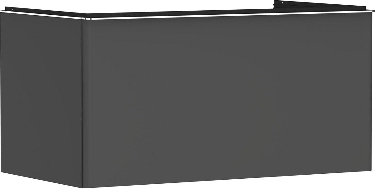 HANSGROHE Xelu Q Waschtischunterschrank 980 mm weiß hochglanz mit SoftClose und Inneneinteilung