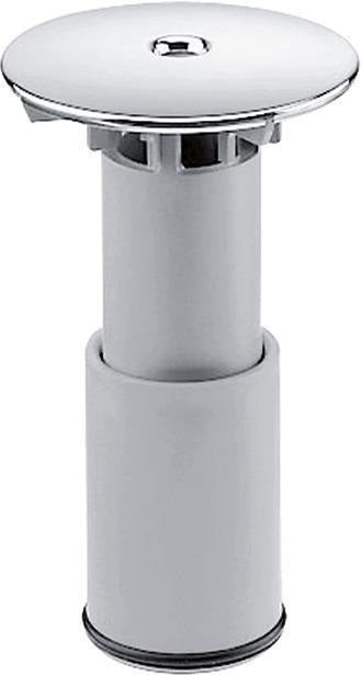 HANSGROHE Fertigset STAROLIFT 52 Ablaufgarnitur – Chrom, Edelstahl-Stopfen, 34,8 l/min