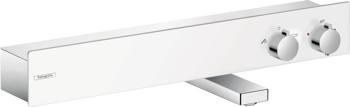 HANSGROHE ShowerTablet 600 Wannenthermostat mit CoolContact, 2 Verbraucher, Chrom