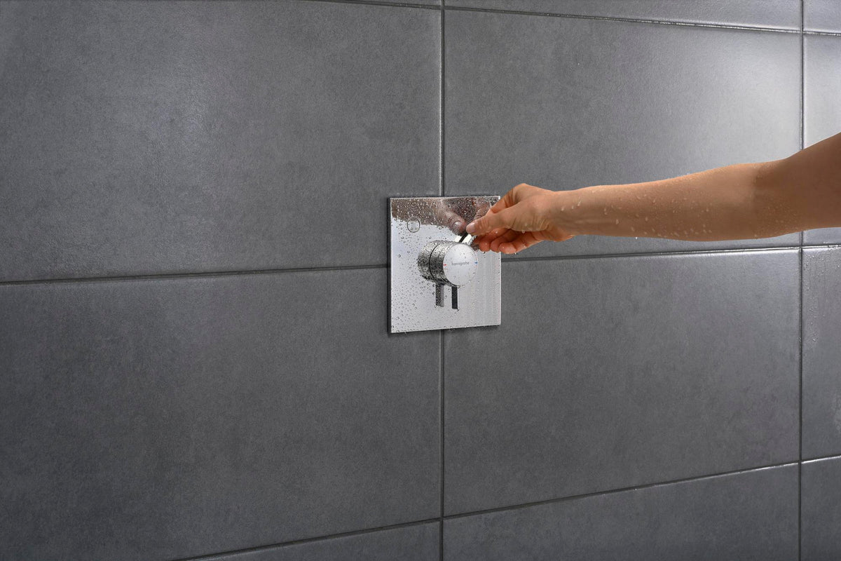 HANSGROHE DuoTurn E Unterputz-Mischer 2 Verbraucher Chrom – Thermostat & Umsteller