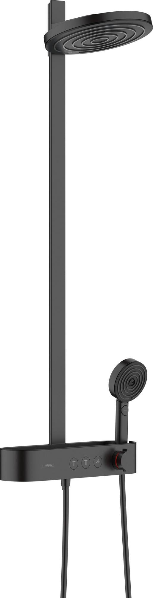 HANSGROHE Showerpipe Pulsify 260 2jet mit Brausethermostat – Chrom, PowderRain & CoolContact