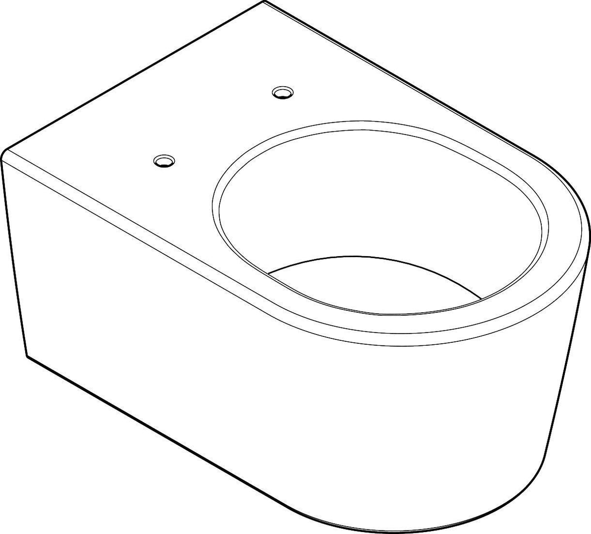 HANSGROHE Wand-WC EluPura S 540 mm AquaHelix Flush spülrandlos weiß