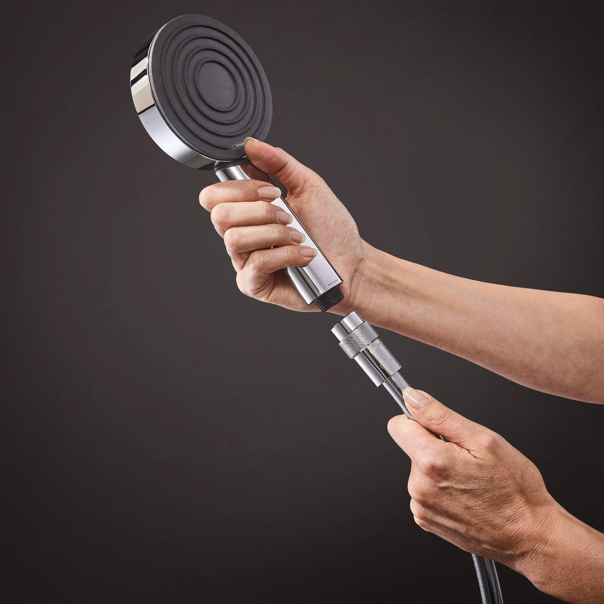 HANSGROHE ISIFLEX Brauseschlauch chrom mit Volumenkontrolle 1600 mm – Verdrehschutz & knickgeschützt