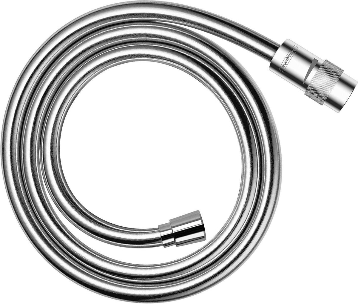 HANSGROHE ISIFLEX Brauseschlauch chrom mit Volumenkontrolle 1600 mm – Verdrehschutz & knickgeschützt