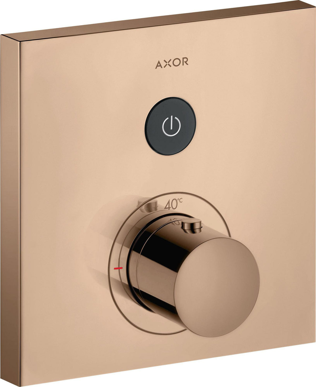 AXOR ShowerSelect Square UP Thermostat für 1 Verbraucher, Chrom – Hansgrohe