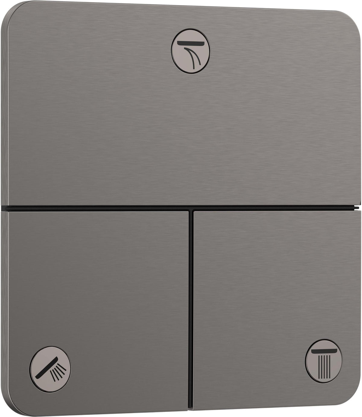 HANSGROHE ShowerSelect Comfort Q Absperrventil Unterputz Chrom für 3 Verbraucher