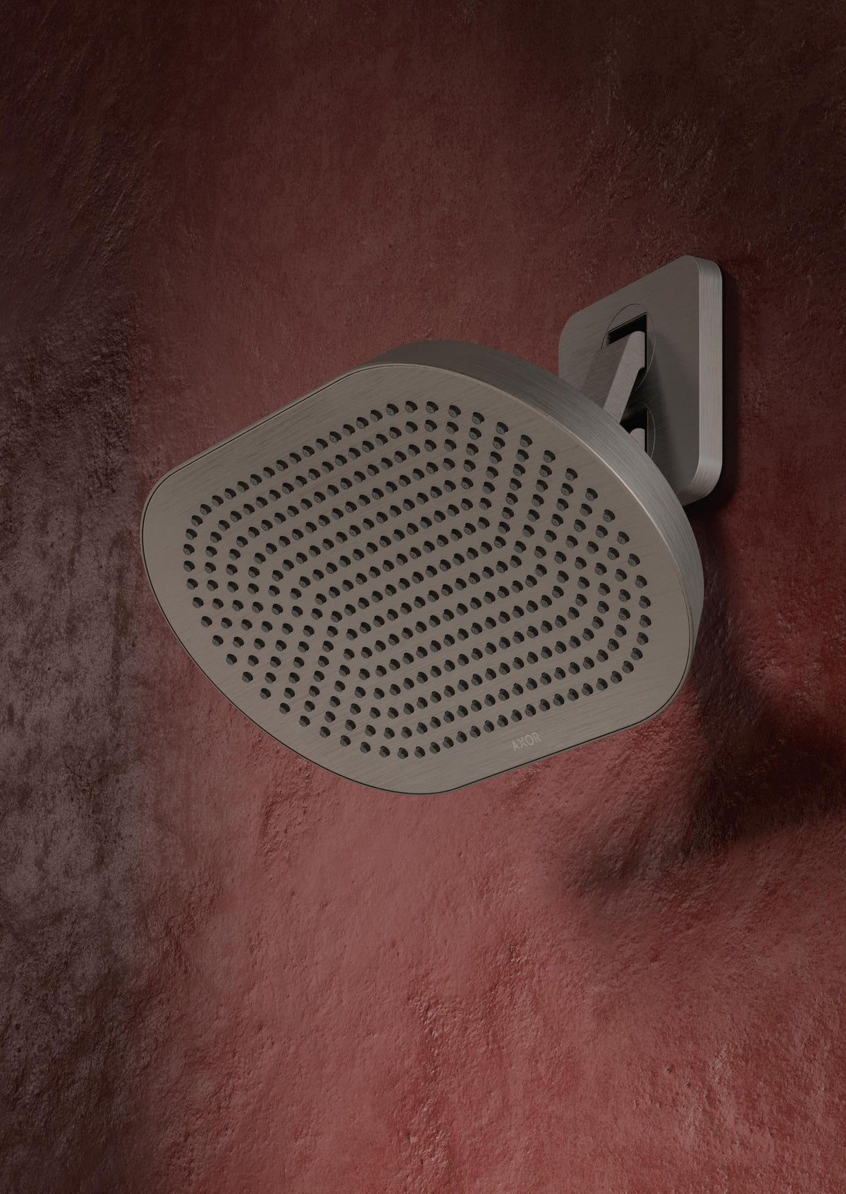 AXOR ShowerSphere 2jet Kopfbrause 370/220 mit beweglichem Brausearm – PowderRain & Rain Strahlarten