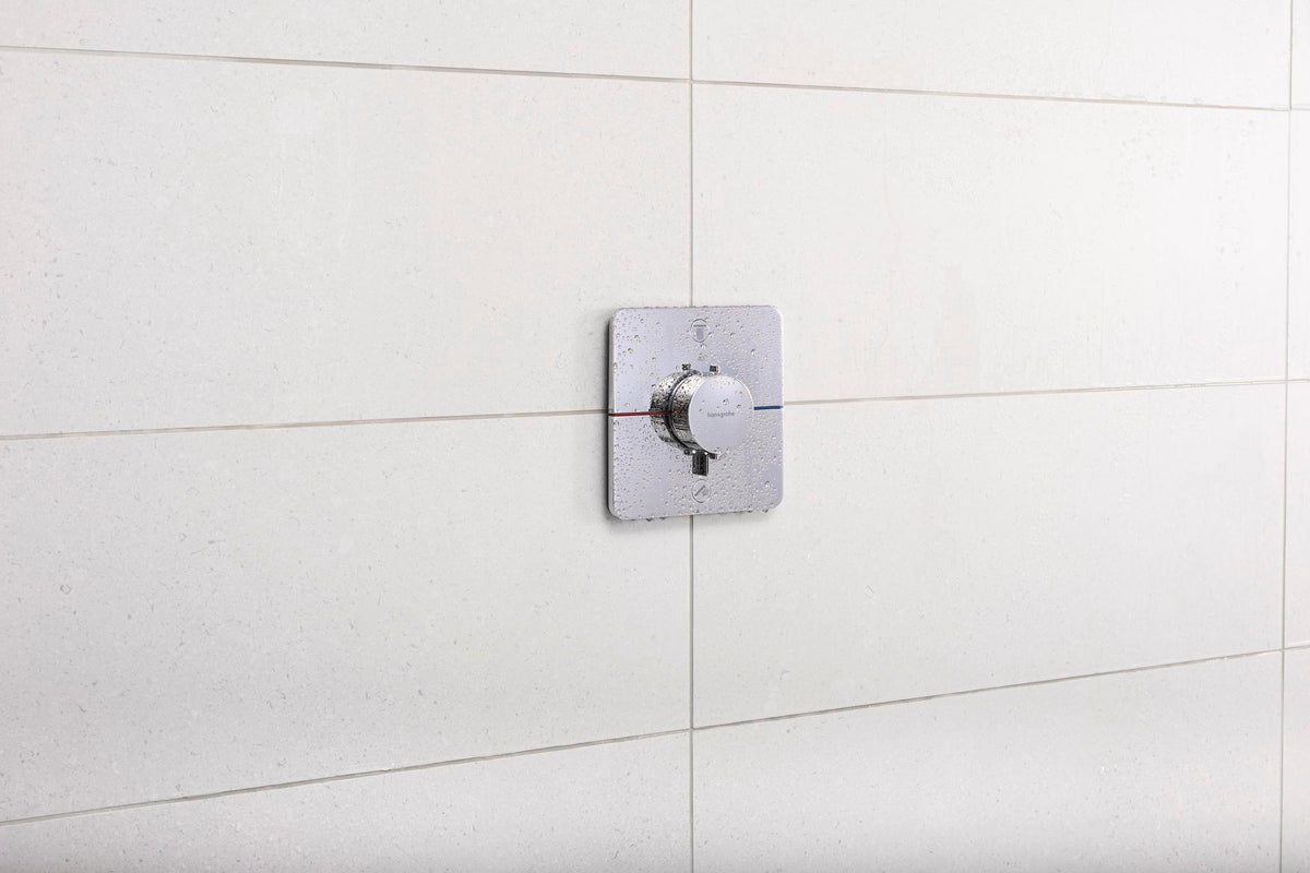 HANSGROHE ShowerSelect Comfort Q Thermostat UP Chrom – 2 Verbraucher, Select-Tasten, Mengensteuerung