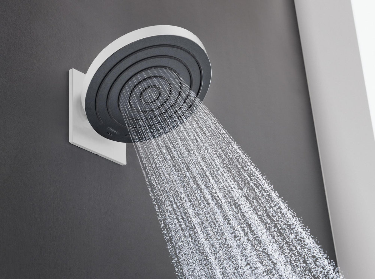 HANSGROHE PULSIFY 260 2jet Kopfbrause mit Wandanschluss, Chrom – PowderRain & Intense PowderRain