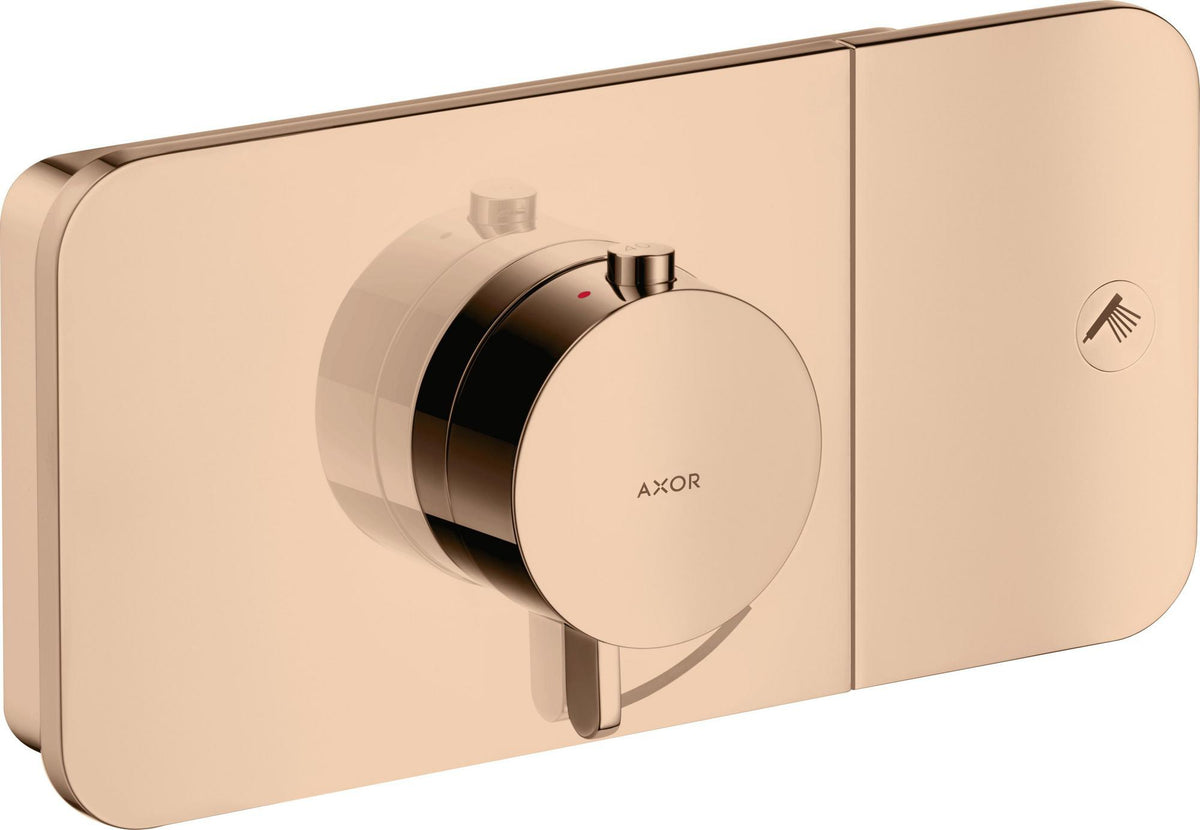 AXOR One Thermostatmodul Unterputz für 1 Verbraucher mit Select-Tasten und Eco-Funktion in Chrom