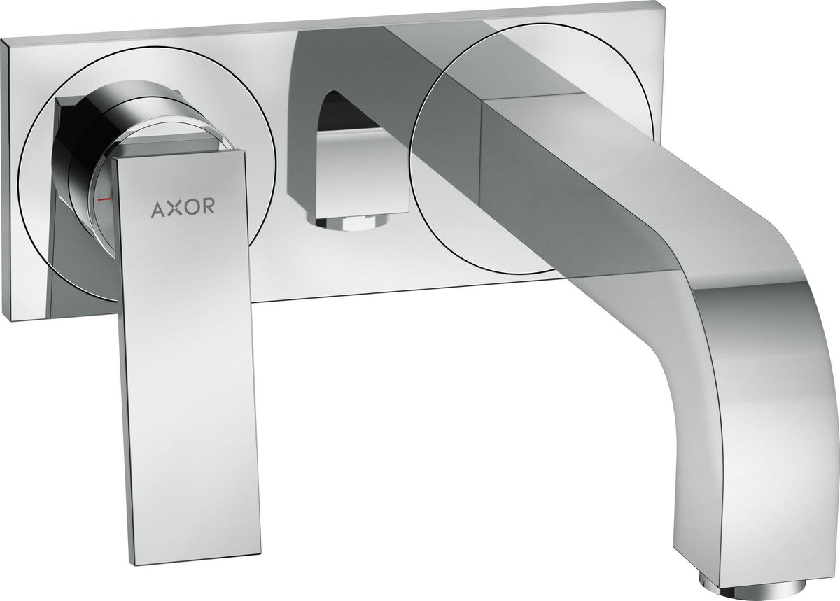 AXOR CITTERIO Fertigmontageset Waschtischmischer Unterputz mit Hebelgriff Chrom 220 mm