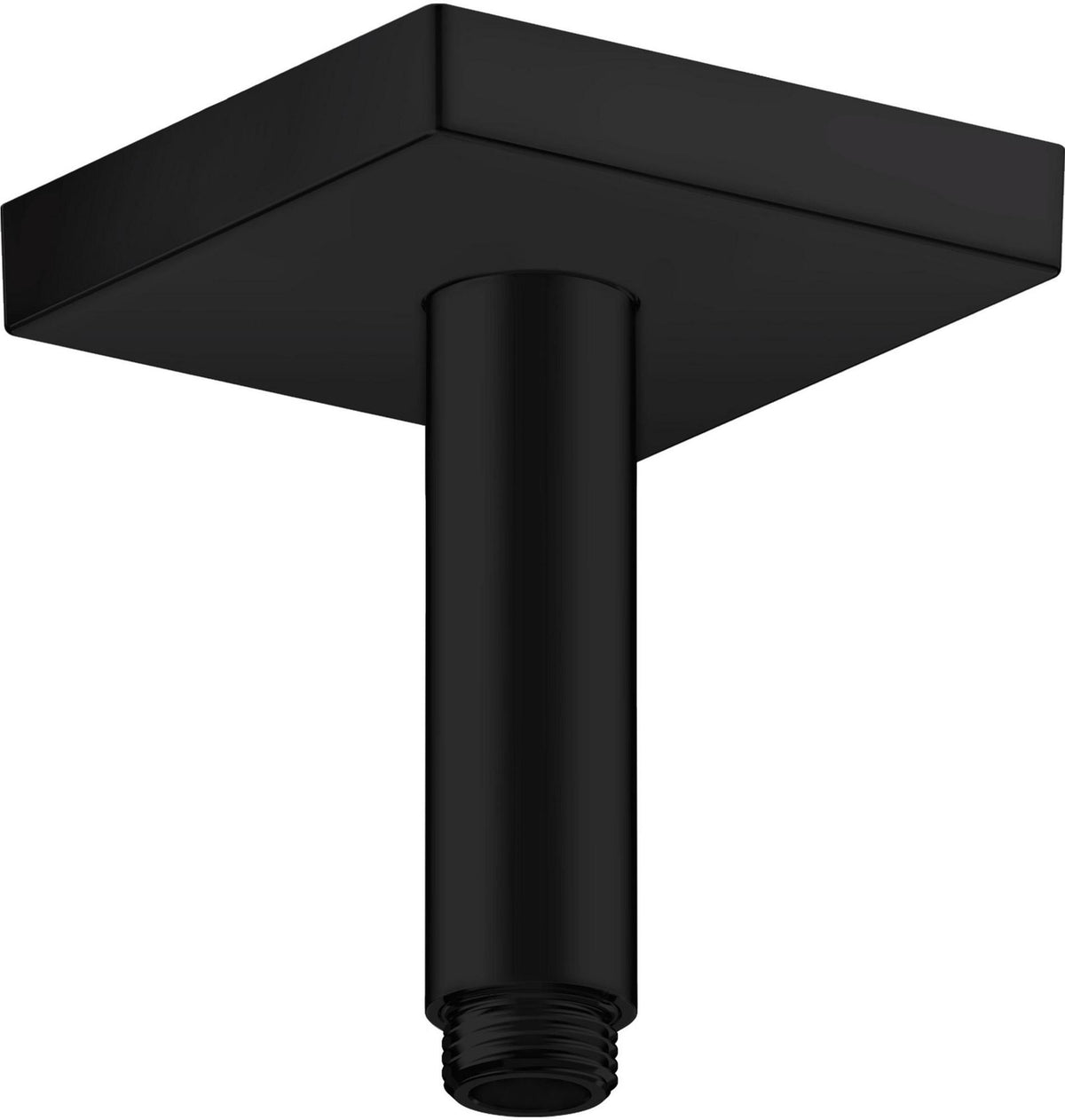 AXOR Decken-Anschlussstück 100 mm DN 15 eckig in Edelstahl-Optik von Hansgrohe