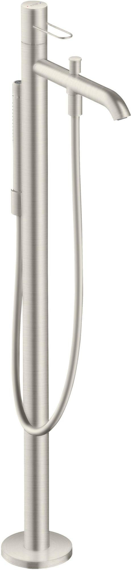 AXOR UNO Einhebel-Wannenmischer bodenstehend mit Bügelgriff von HANSGROHE – Chrom
