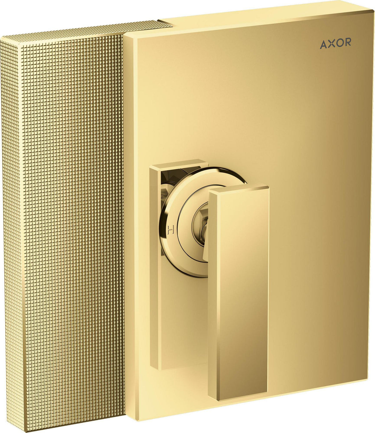 AXOR Edge Fertigmontageset Unterputz Brausenmischer Chrom – Thermostatisch, 1 Verbraucher