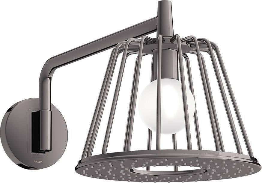 AXOR LampShower Nendo Kopfbrause 275 mm Chrom mit LED-Beleuchtung und Brausearm