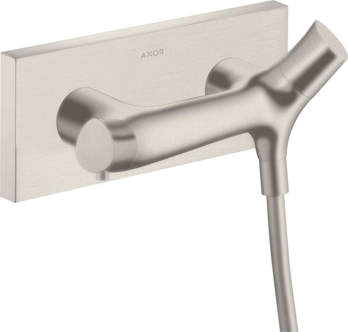 AXOR Starck Organic Brausethermostat DN15 Aufputz Chrom – Thermostatkartusche mit Sicherheitssperre