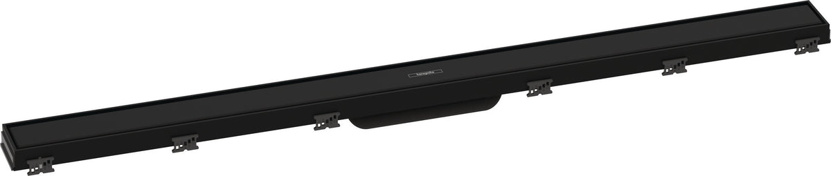 HANSGROHE RainDrain Match Duschrinne 600 mm mattschwarz höhenverstellbar