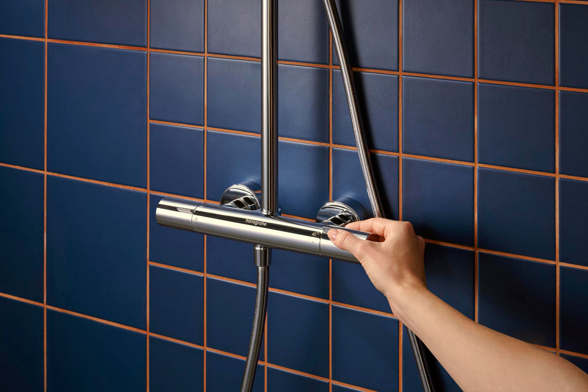 HANSGROHE Activera S Showerpipe 240 1jet EcoSmart mit Ecostat Fine – Chrom