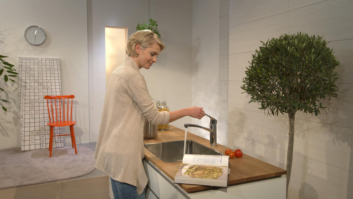 HANSGROHE Focus M41 Einhebel-Küchenmischer 160 mit 360° Schwenkbereich und ComfortZone