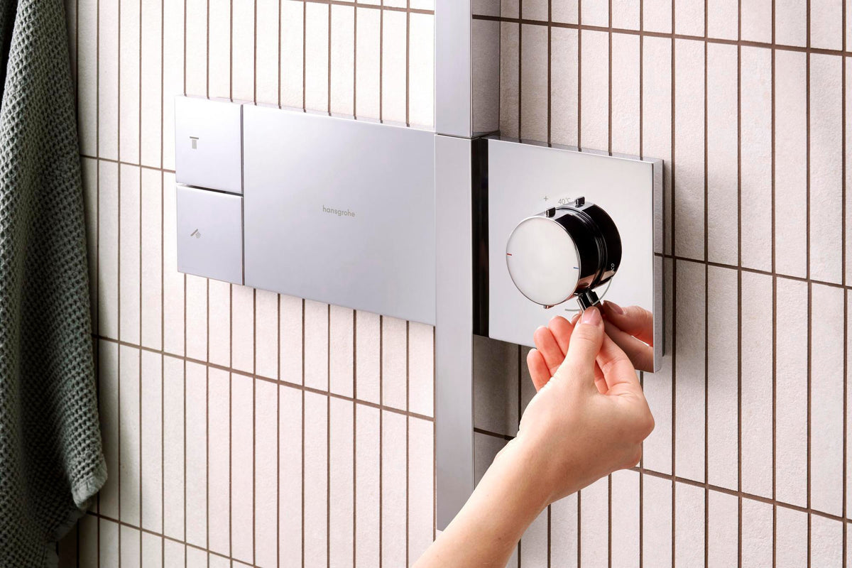 HANSGROHE Raindance Alive Q 210/340 1jet Duschsystem mit Thermostat und Select-Technologie