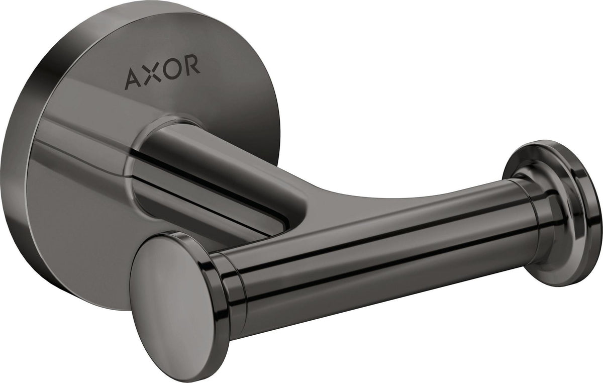 AXOR Universal Circular Handtuchhaken doppelt in brushed bronze – Wandmontage mit verdeckter Befestigung