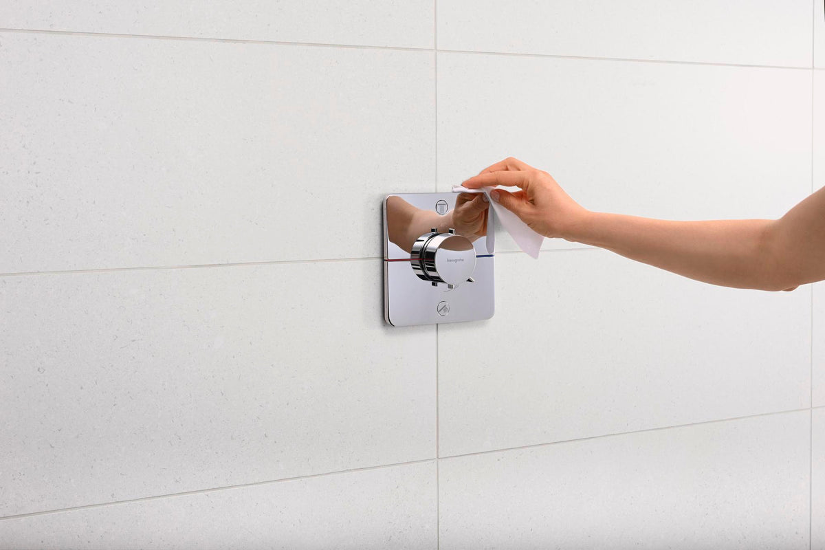 HANSGROHE ShowerSelect Comfort Q Thermostat UP Chrom – 2 Verbraucher, Select-Tasten, Mengensteuerung