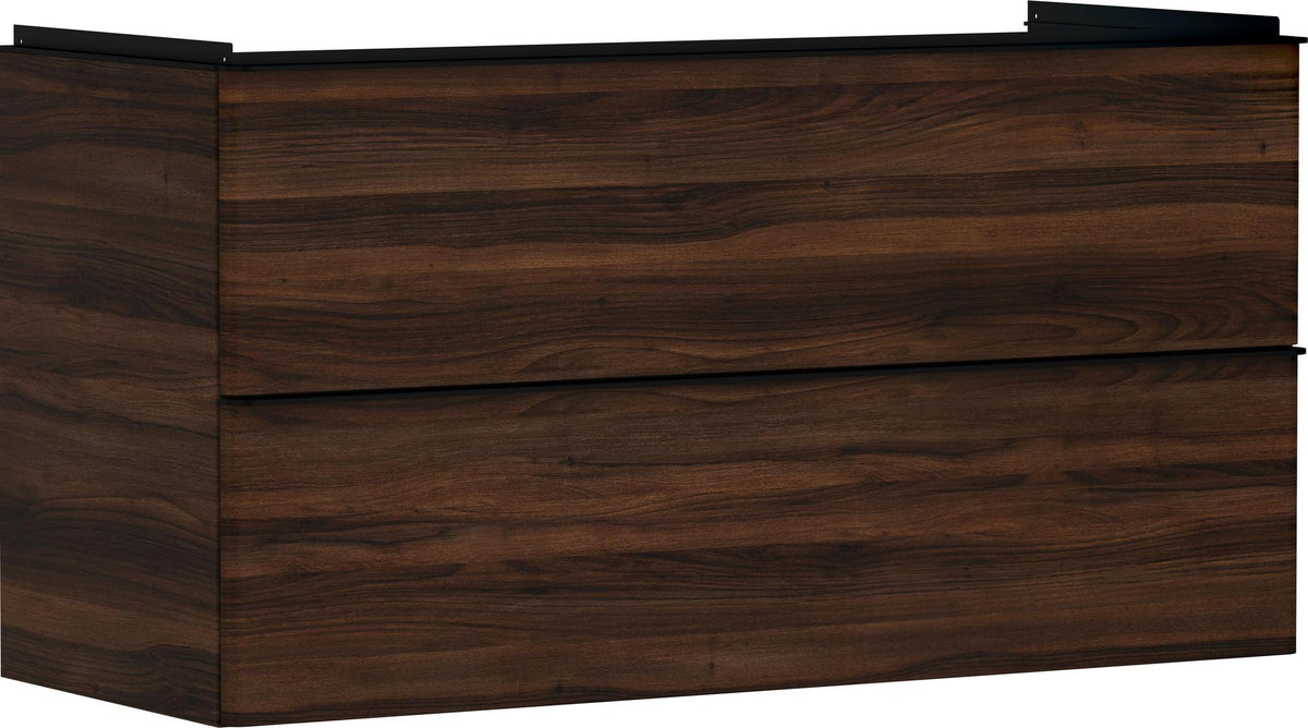 HANSGROHE Xelu Q Waschtischunterschrank 1180 mm weiß hochglanz mit 2 Schubkästen und SoftClose