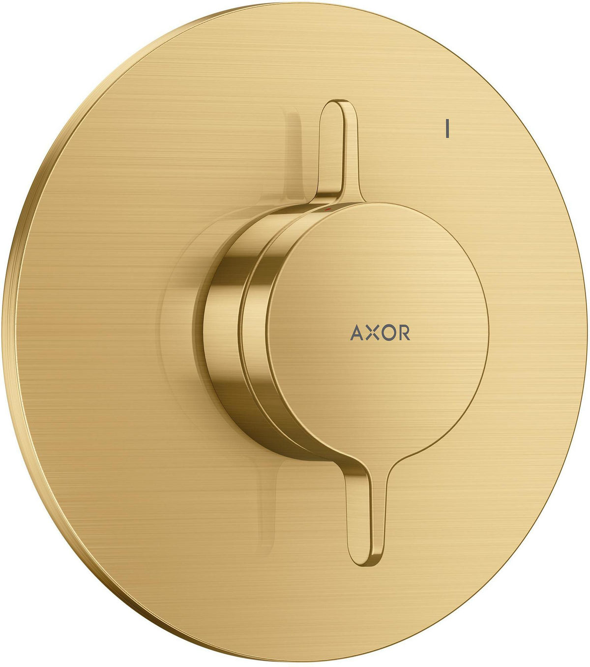 AXOR One Unterputz-Mischer für 1 Verbraucher, chrom – flache Rosette, Keramikmischsystem