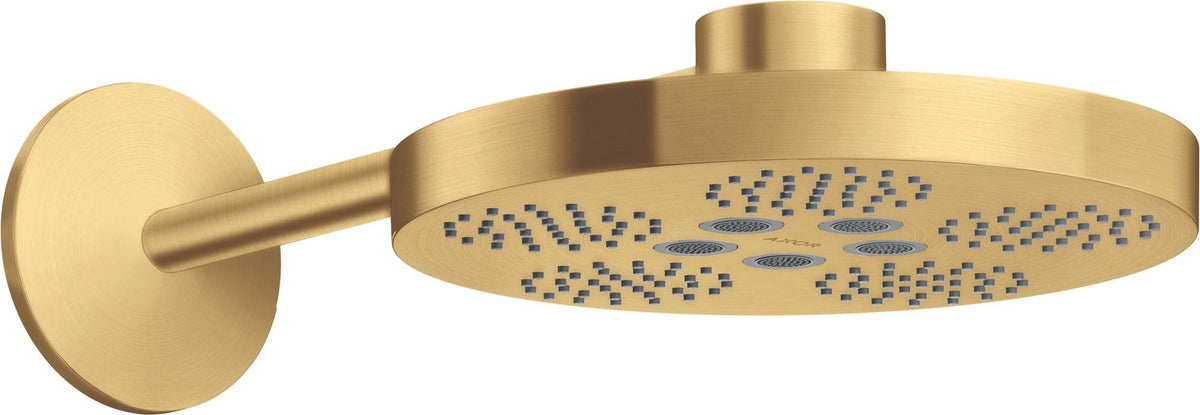 AXOR ONE 280 2jet Kopfbrause mit Brausearm, chrom – 2 Strahlarten
