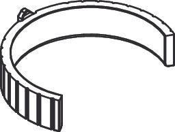 Hansgrohe Anschlagring 120° Focus/Talis Chrom – Präziser Ersatz für Duschsysteme
