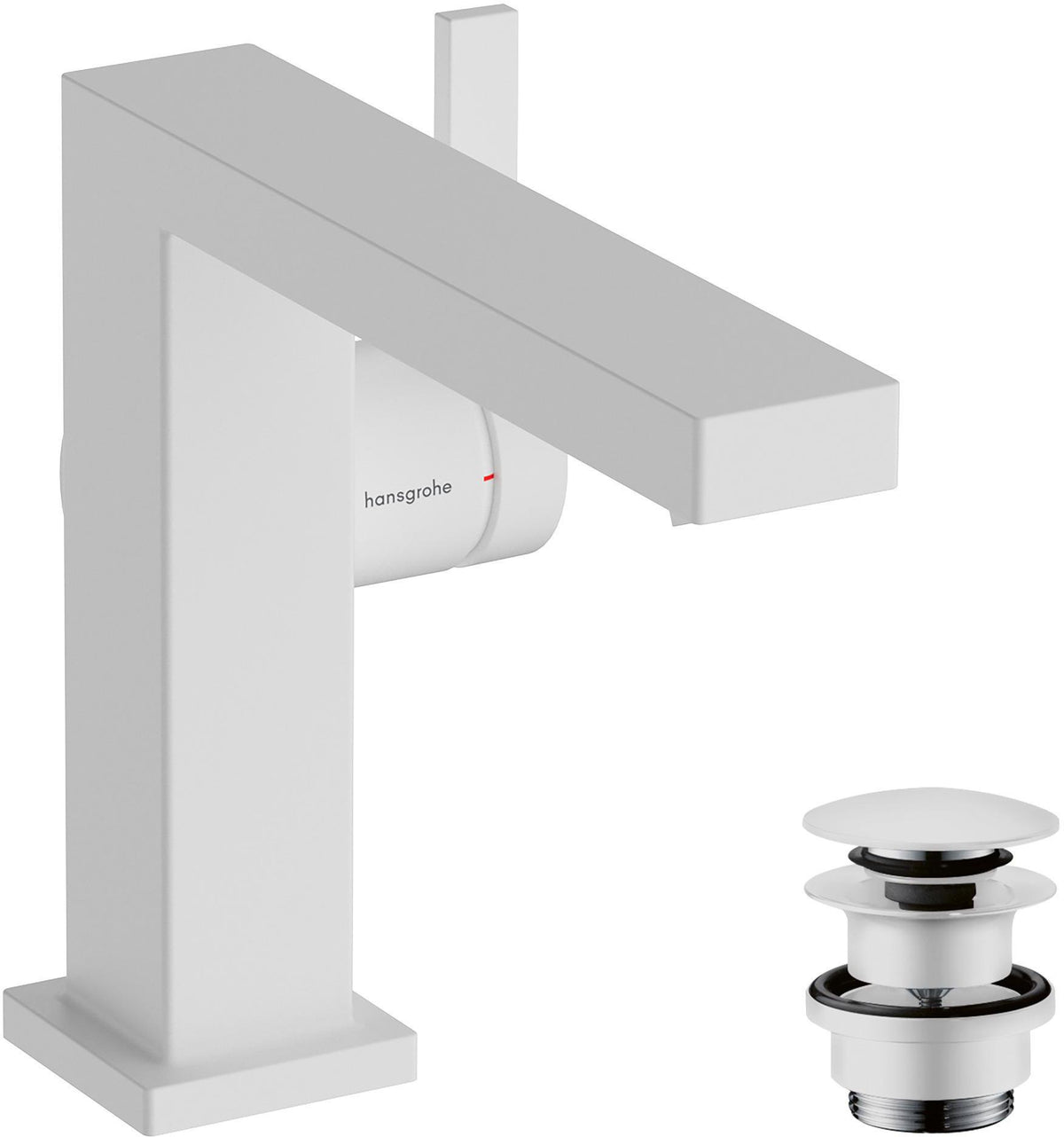 Hansgrohe Tecturis E Einhebel-Waschtischmischer 110 CoolStart mit Push-Open Ablaufgarnitur