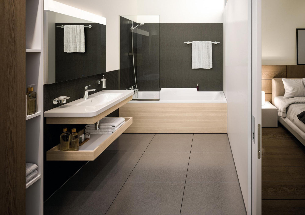 HANSGROHE Logis Einhebel-Waschtischmischer 100 mit Zugstangen-Ablaufgarnitur, chrom