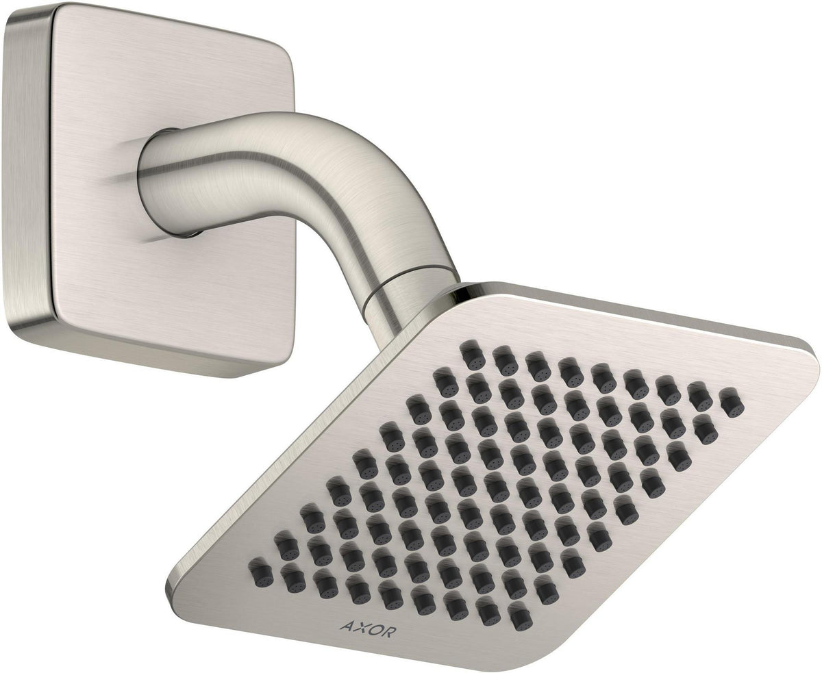 AXOR Citterio C Kopfbrause 120x120 mm 1jet mit Brausearm – PowderRain Strahl