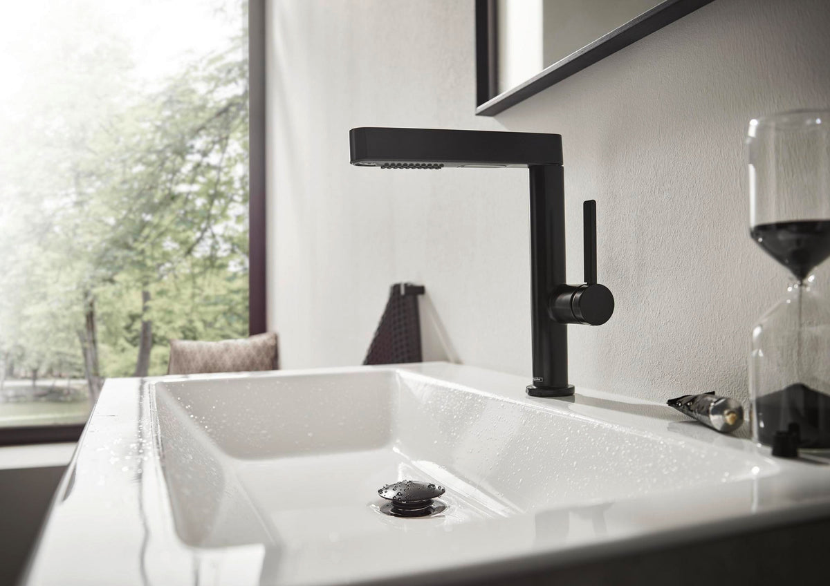 Hansgrohe AddStoris Doppelhaken Chrom – Wandmontage, verdeckte Befestigung, Metall