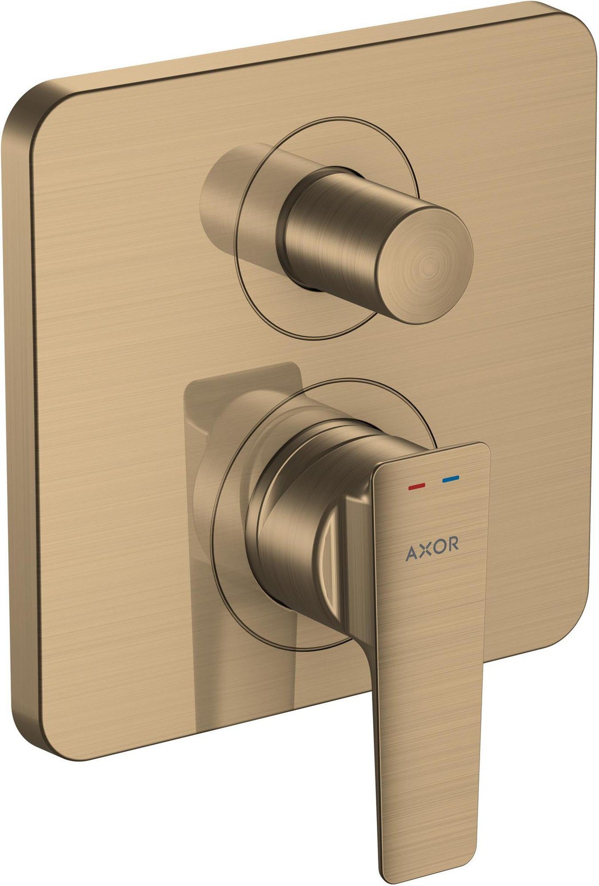 AXOR CITTERIO E DN 15 Einhebel-Wannenmischer Unterputz mit Umsteller – Chrom