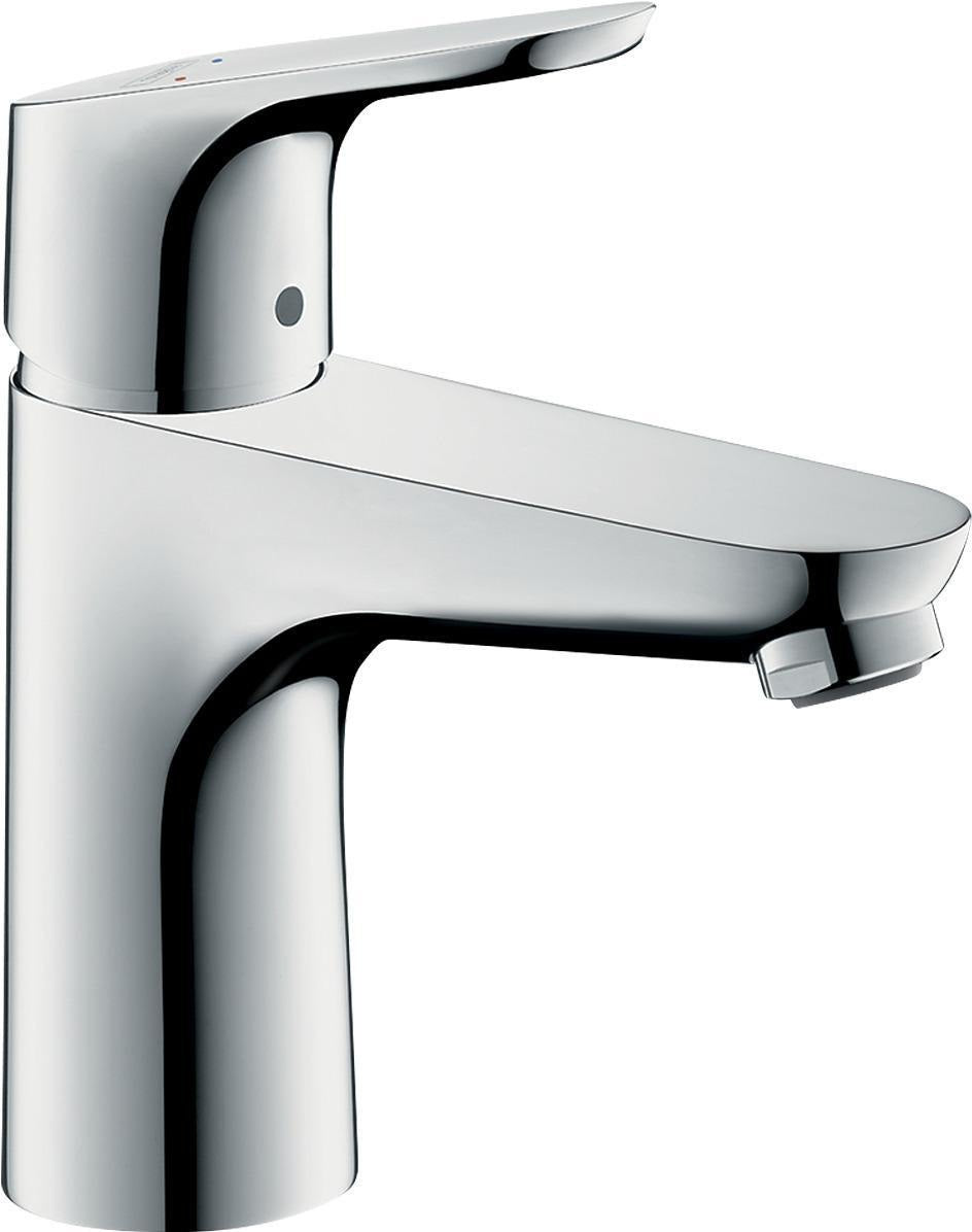 HANSGROHE Focus 100 LowFlow Einhebel-Waschtischmischer DN 15 mit Zugstange, chrom