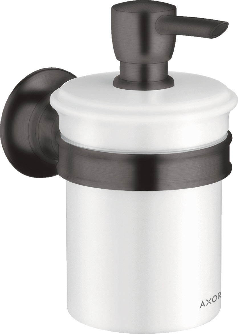 AXOR MONTREUX Lotionspender Wandmontage – 300 ml Porzellan-Behälter, verchromt