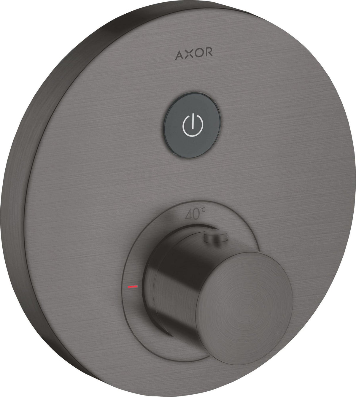 AXOR ShowerSelect Round Unterputz Thermostat für 1 Verbraucher, Chrom – komfortable Select-Technologie
