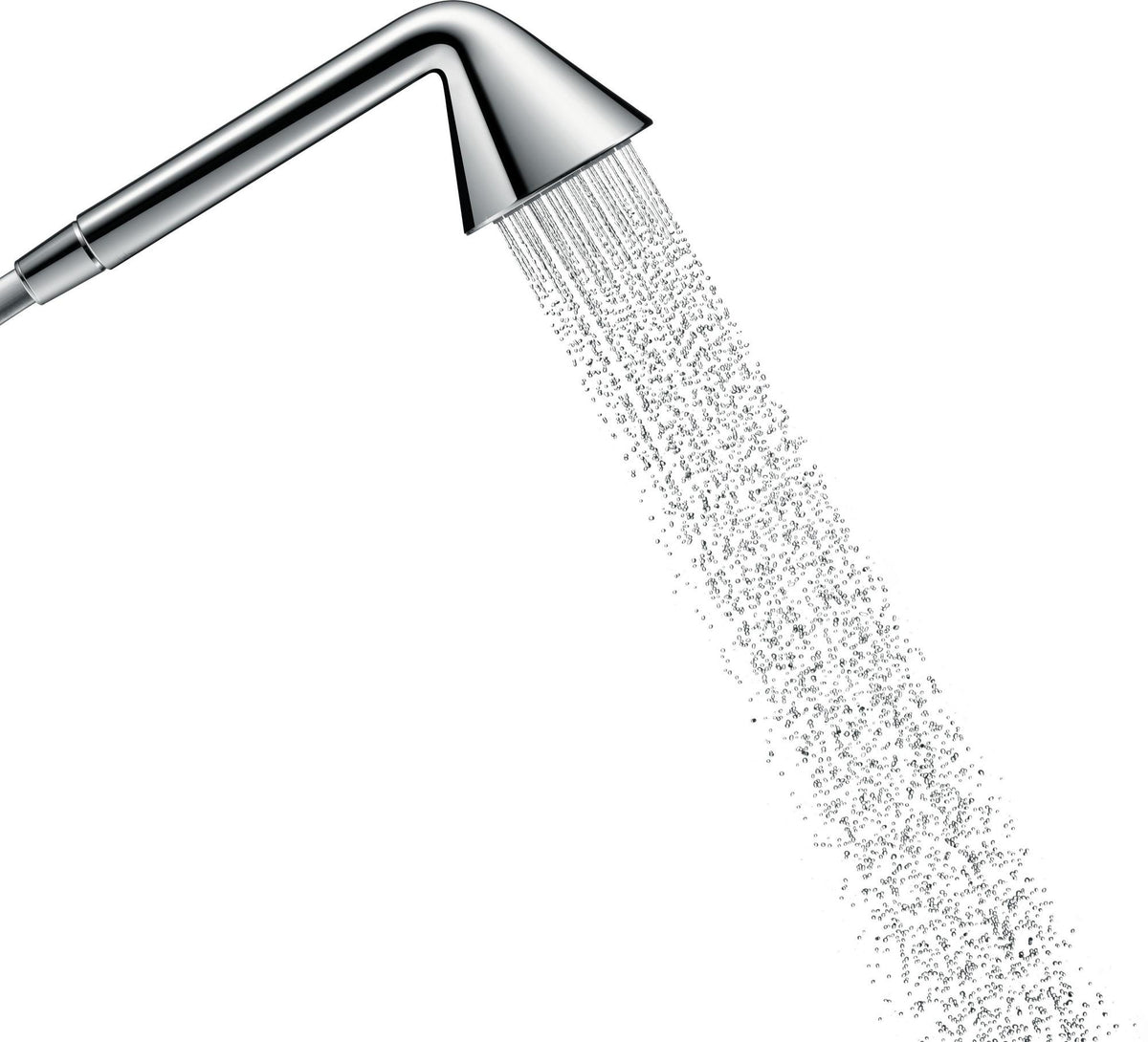 AXOR Handbrause 1jet DN 15 von Hansgrohe – 85 mm Rain Strahl, QuickClean Antikalk, Chrom