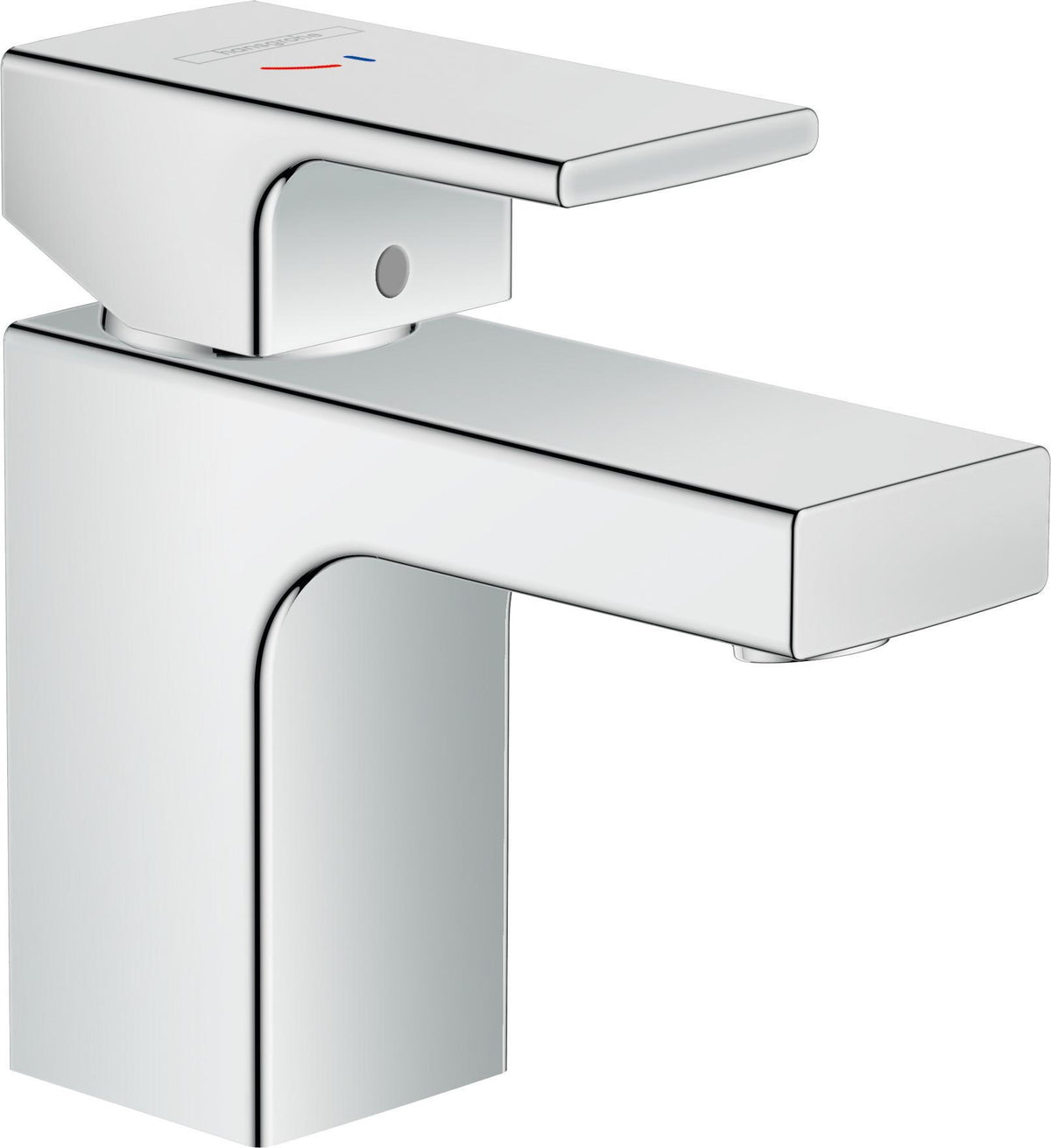 HANSGROHE Vernis Shape 70 Einhebel-Waschtischmischer mit Push-Open Ablaufgarnitur, chrom