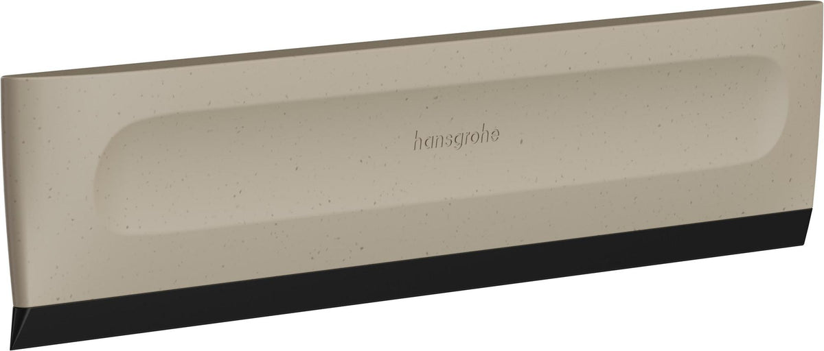 Hansgrohe Duschabzieher WallStoris Planet Edition sand – ergonomischer Duschabzieher für Glas