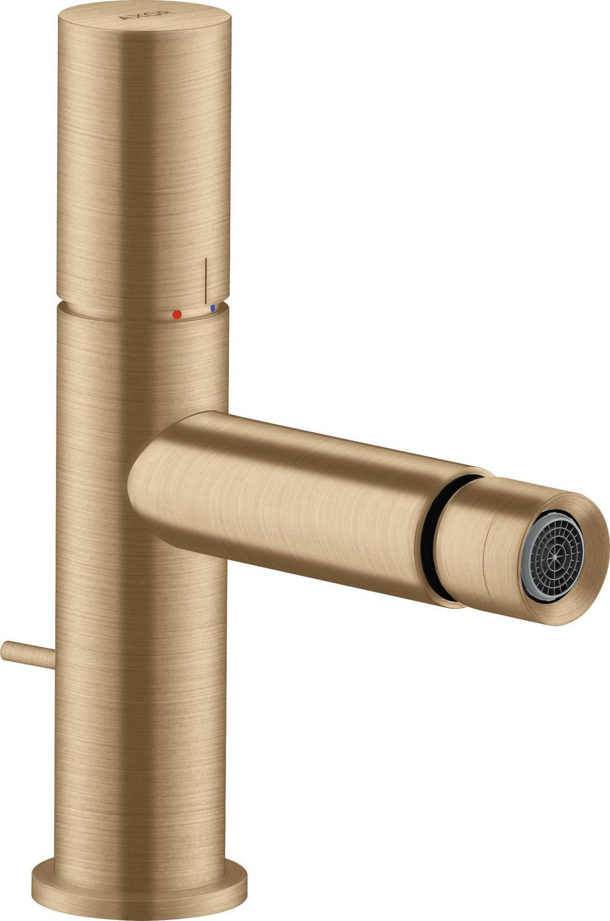 AXOR UNO Einhebel-Bidetmischer von Hansgrohe – Chrom, mit Ablaufgarnitur und Kugelgelenk-Luftsprudler