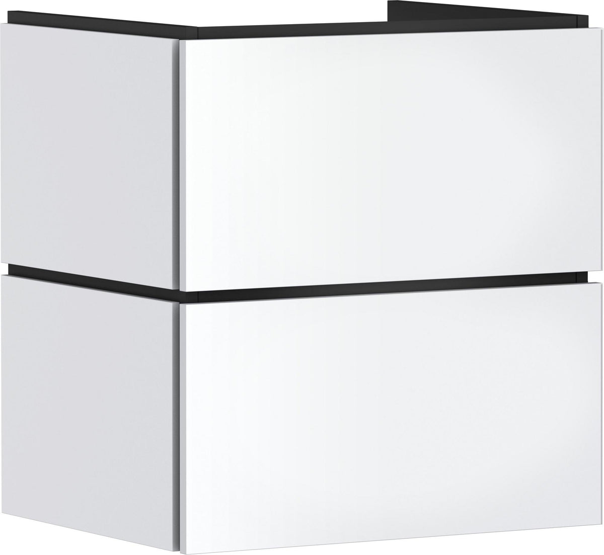 HANSGROHE Xilesa E Waschtischunterschrank 580 mm mit 2 Schubkästen und SoftClose
