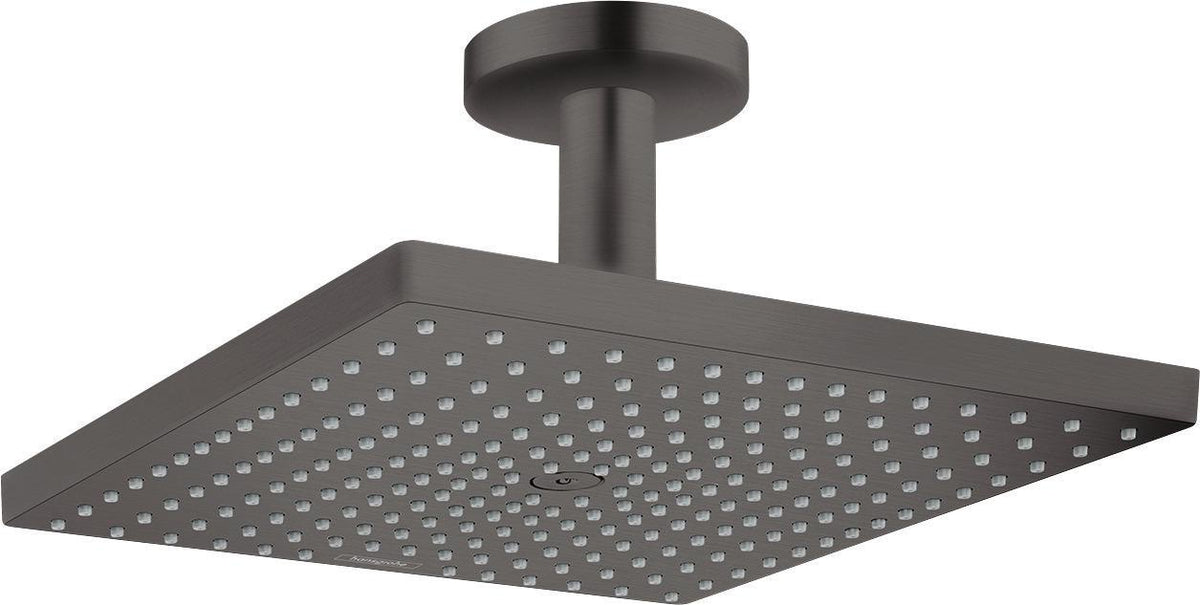 HANSGROHE Raindance E 300 Kopfbrause 1jet Deckenmontage brushed black chrom