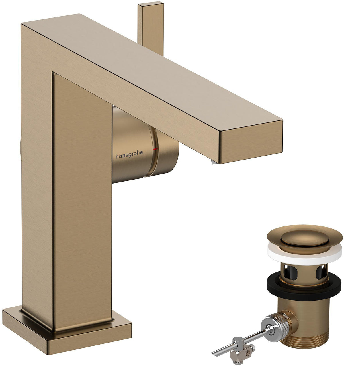 HANSGROHE Tecturis E Einhebel-Waschtischmischer 110 mit ComfortZone und CoolStart in Chrom