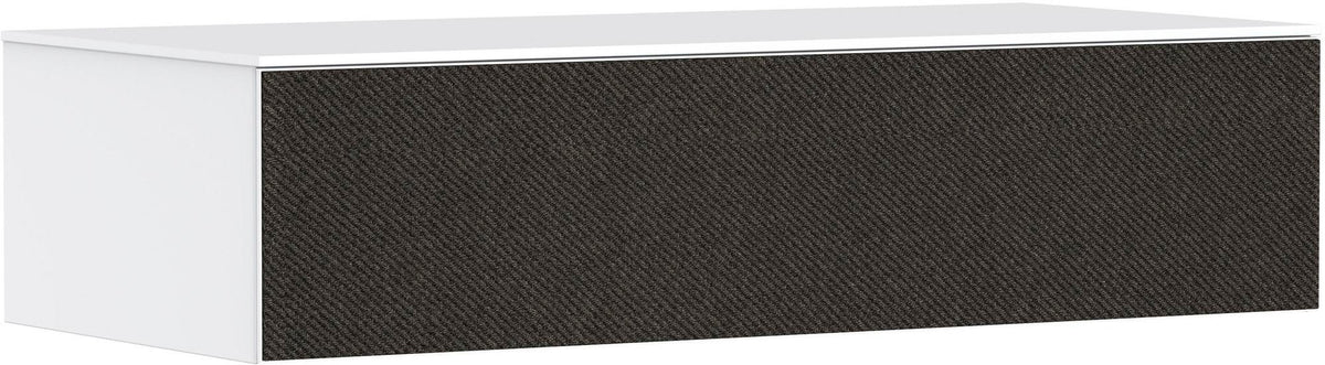 HANSGROHE Sideboard Xevolos E – 1180 mm, mattweiß, mit Keramikfront & PushOpen