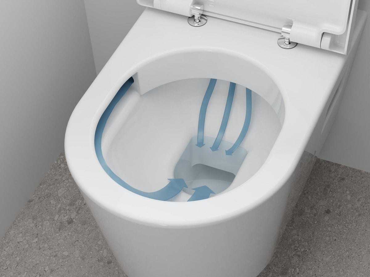 HANSGROHE Wand-WC EluPura Original S 540 AquaChannel Flush SmartClean weiß